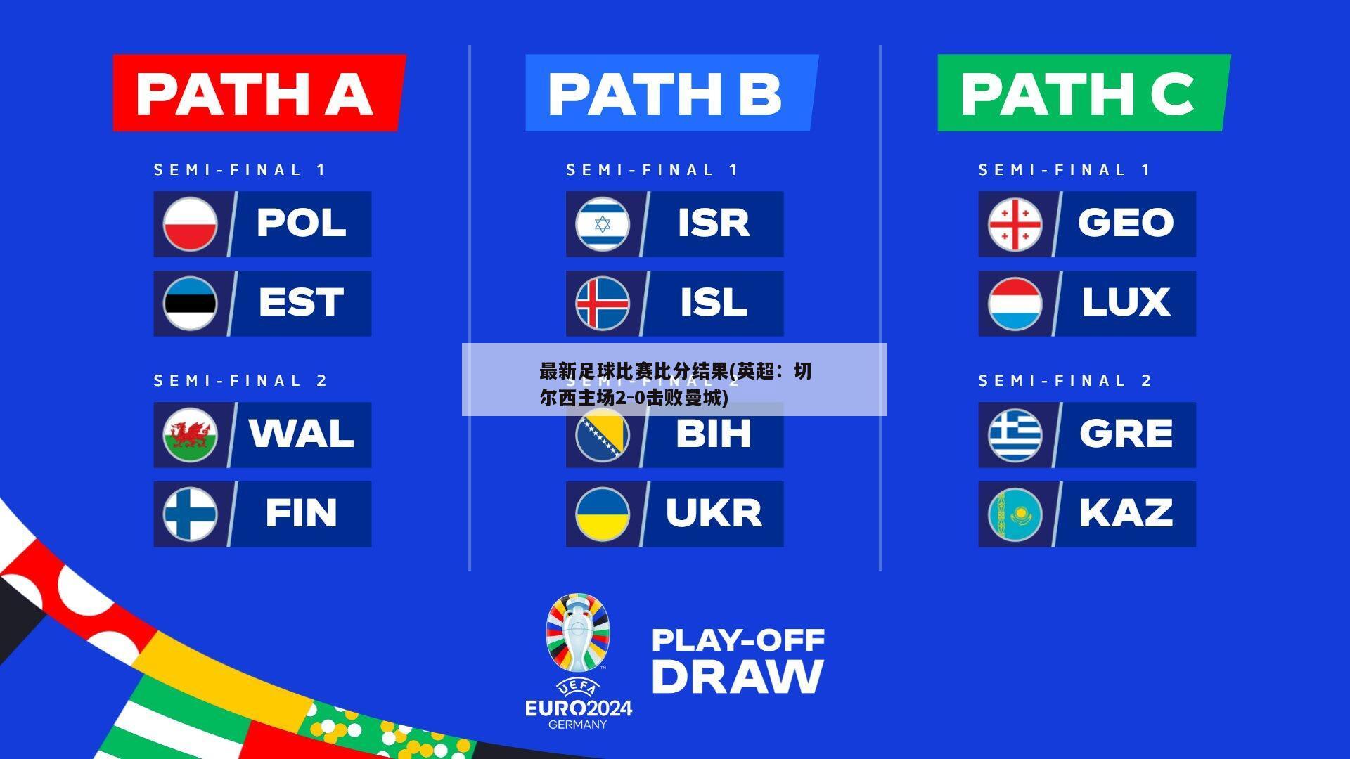 最新足球比赛比分结果(英超：切尔西主场2-0击败曼城)