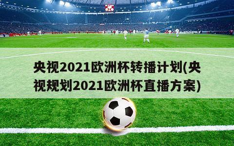 央视2021欧洲杯转播计划(央视规划2021欧洲杯直播方案)